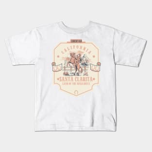 Santa Clarita California wild west town Kids T-Shirt